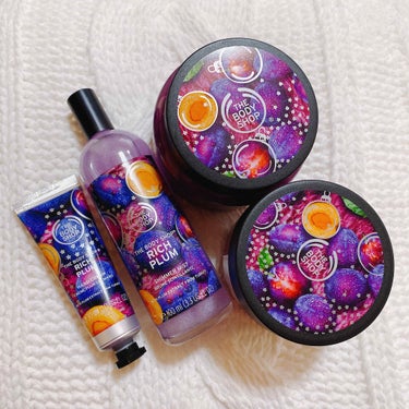 ハンドクリーム リッチプラム THE BODY SHOP