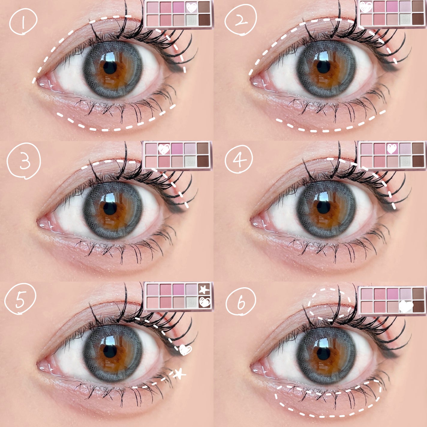 マルチユースシャドウパレット/RULIDIA/アイシャドウパレットを使ったクチコミ(6枚目)