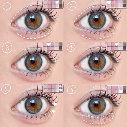 マルチユースシャドウパレット/RULIDIA/アイシャドウパレットを使ったクチコミ(6枚目)