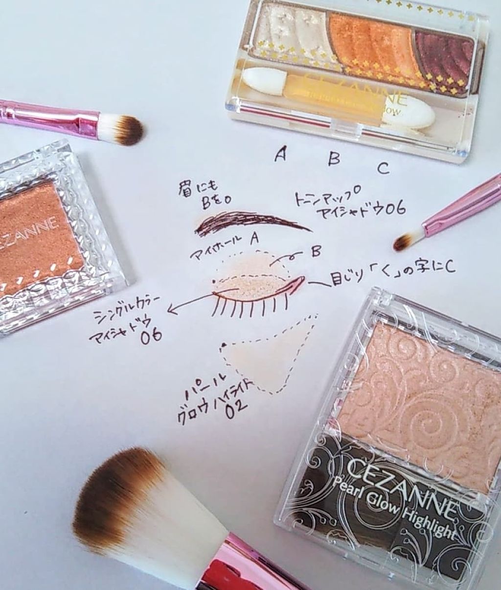 トーンアップアイシャドウ/CEZANNE/アイシャドウパレットを使ったクチコミ（1枚目）