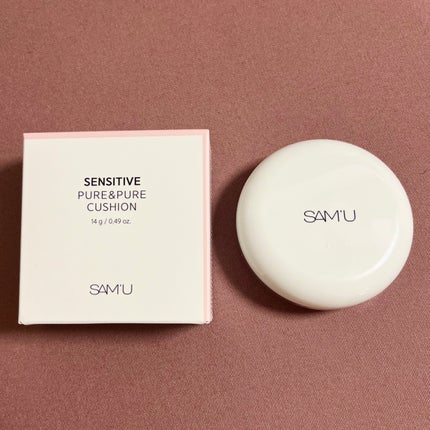 センシティブピュア&ピュアクッション/SAM'U/クッションファンデーションを使ったクチコミ(1枚目)