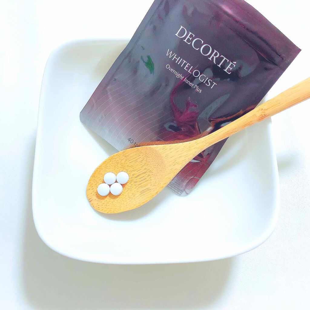 ホワイトロジスト オーバーナイト インナー プラス/DECORTÉ/美容サプリメントを使ったクチコミ（2枚目）