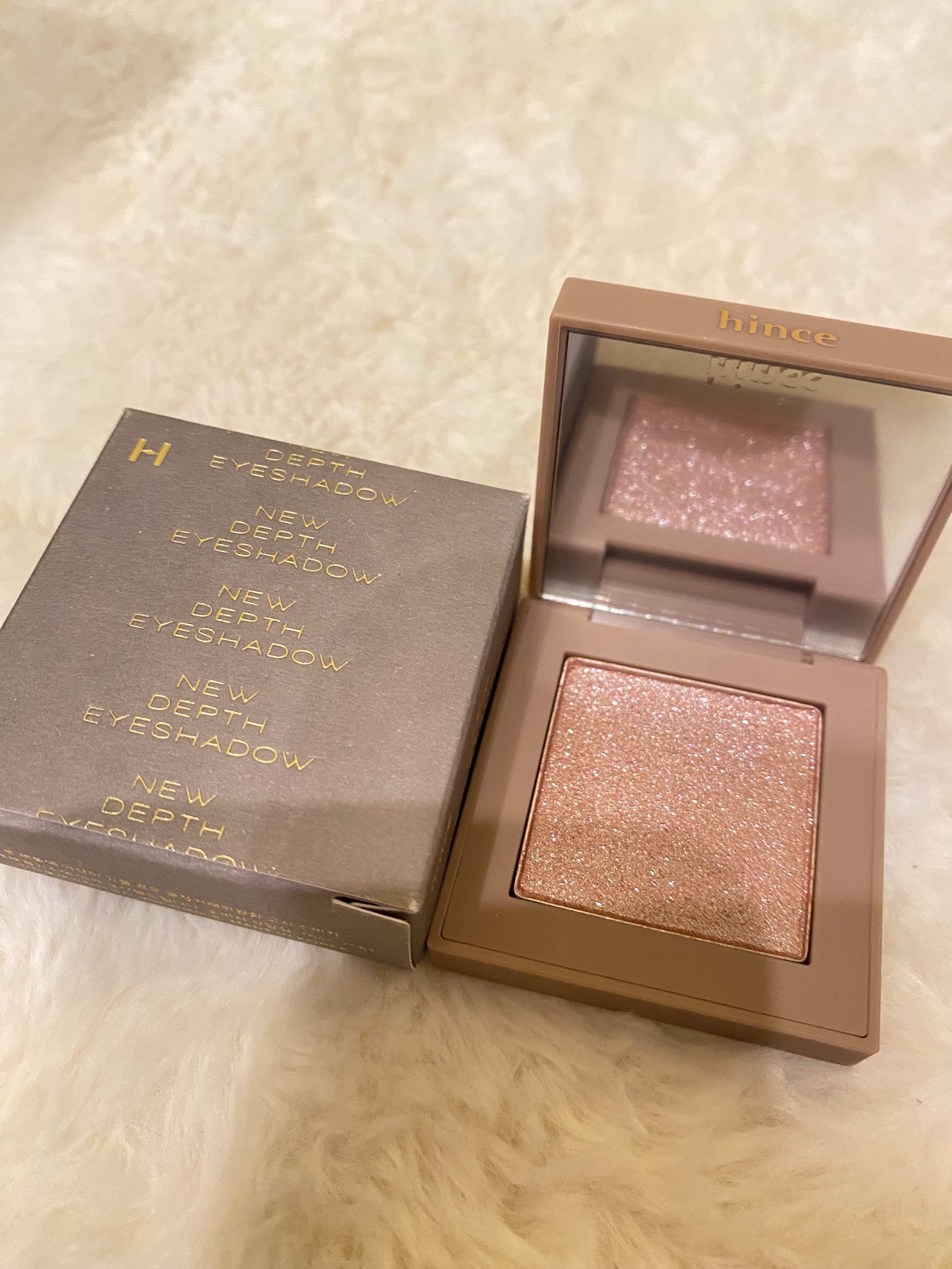 ニューデップスアイシャドウ/hince/単色アイシャドウを使ったクチコミ（1枚目）