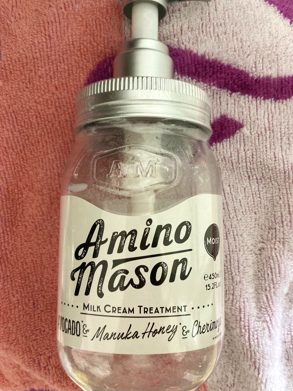 [旧商品]モイスト ホイップクリーム シャンプー／トリートメント ホイップクリーム シャンプー/アミノメイソン/シャンプー・コンディショナーを使ったクチコミ（2枚目）