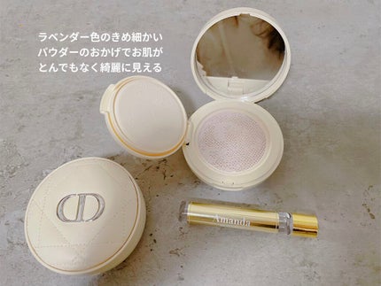 ディオールスキン フォーエヴァー クッション パウダー/Dior/ルースパウダーを使ったクチコミ(3枚目)