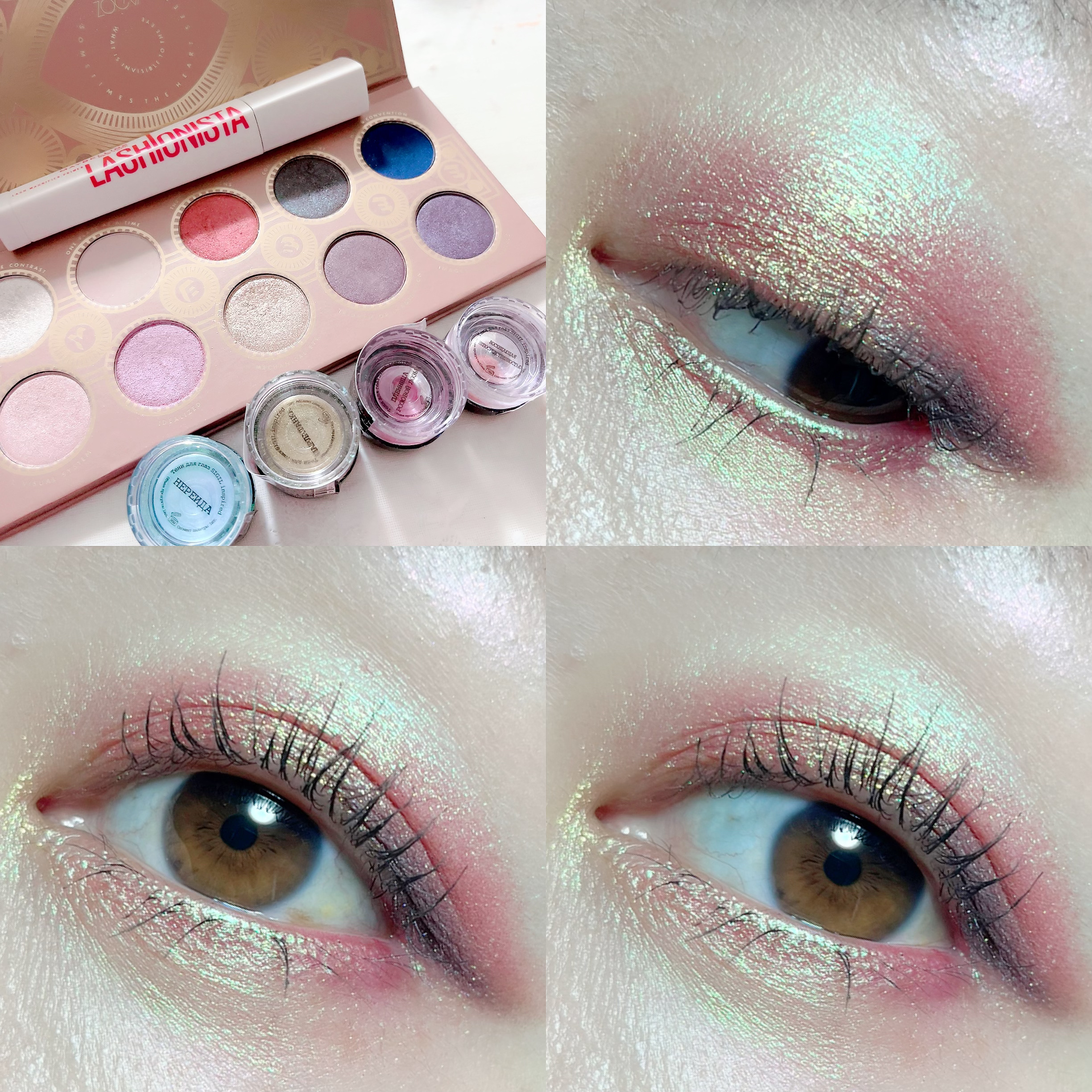 eye see eyeshadow palette/ZOEVA/アイシャドウパレットを使ったクチコミ（1枚目）