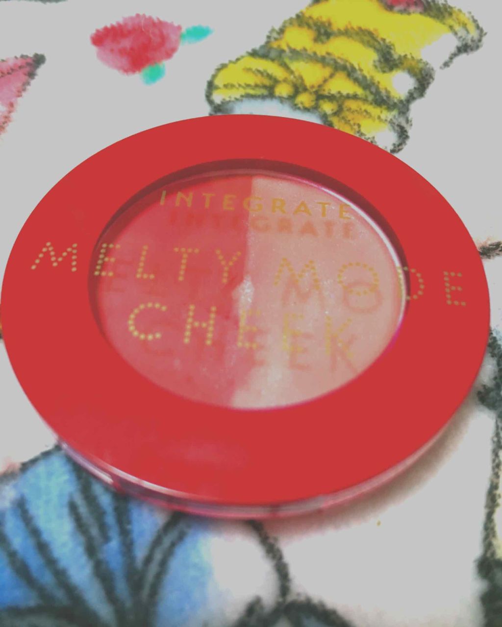 メルティーモードチーク/インテグレート/ジェル・クリームチークを使ったクチコミ(1枚目)