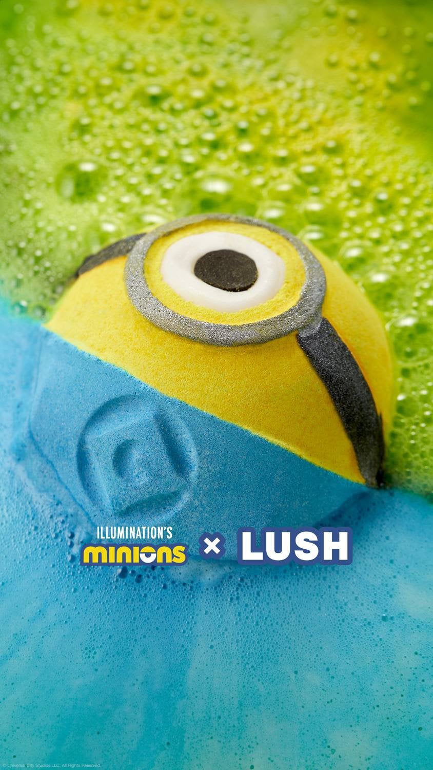 めい on LIPS 「LUSHにミニオンが登場!こんなに可愛いバスボム見たことない💓..」(1枚目)
