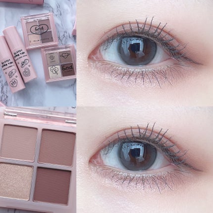 アンドバイロムアンド メロウアイパレット INAP01 インアピンク/&nd by rom&nd/アイシャドウパレットを使ったクチコミ(1枚目)