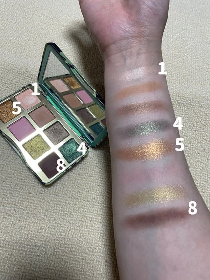 メジャーラブ ミニ アイシャドウ パレット/Too Faced/アイシャドウパレットを使ったクチコミ(4枚目)