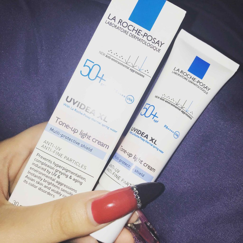 UVイデア XL プロテクショントーンアップ/ラ ロッシュ ポゼ/日焼け止めクリームを使ったクチコミ（1枚目）