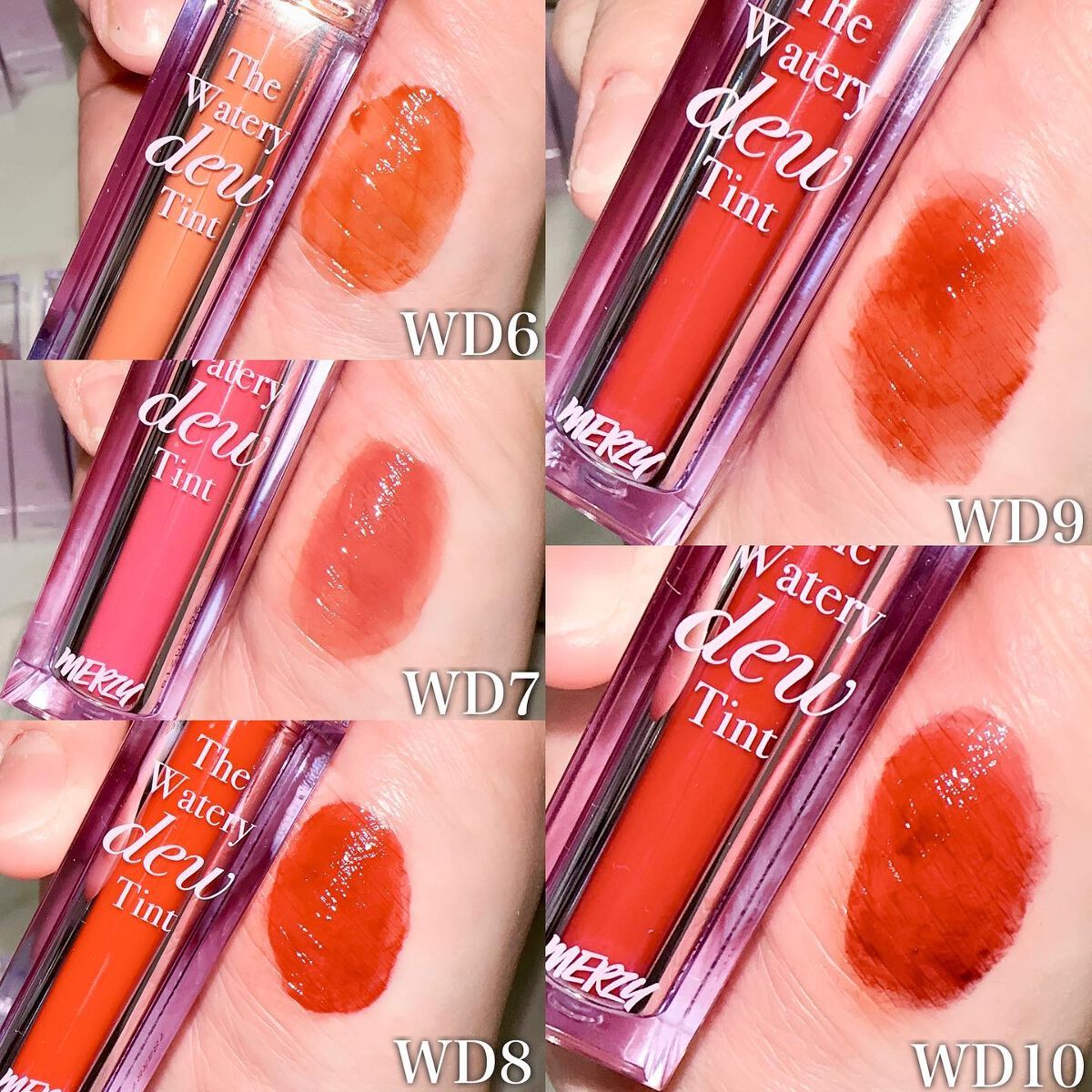 ザ ウォータリーデューティント/MERZY/リップティントを使ったクチコミ(3枚目)