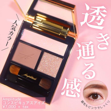 コンスピキュアス アイズ/Amplitude/アイシャドウパレットを使ったクチコミ(1枚目)