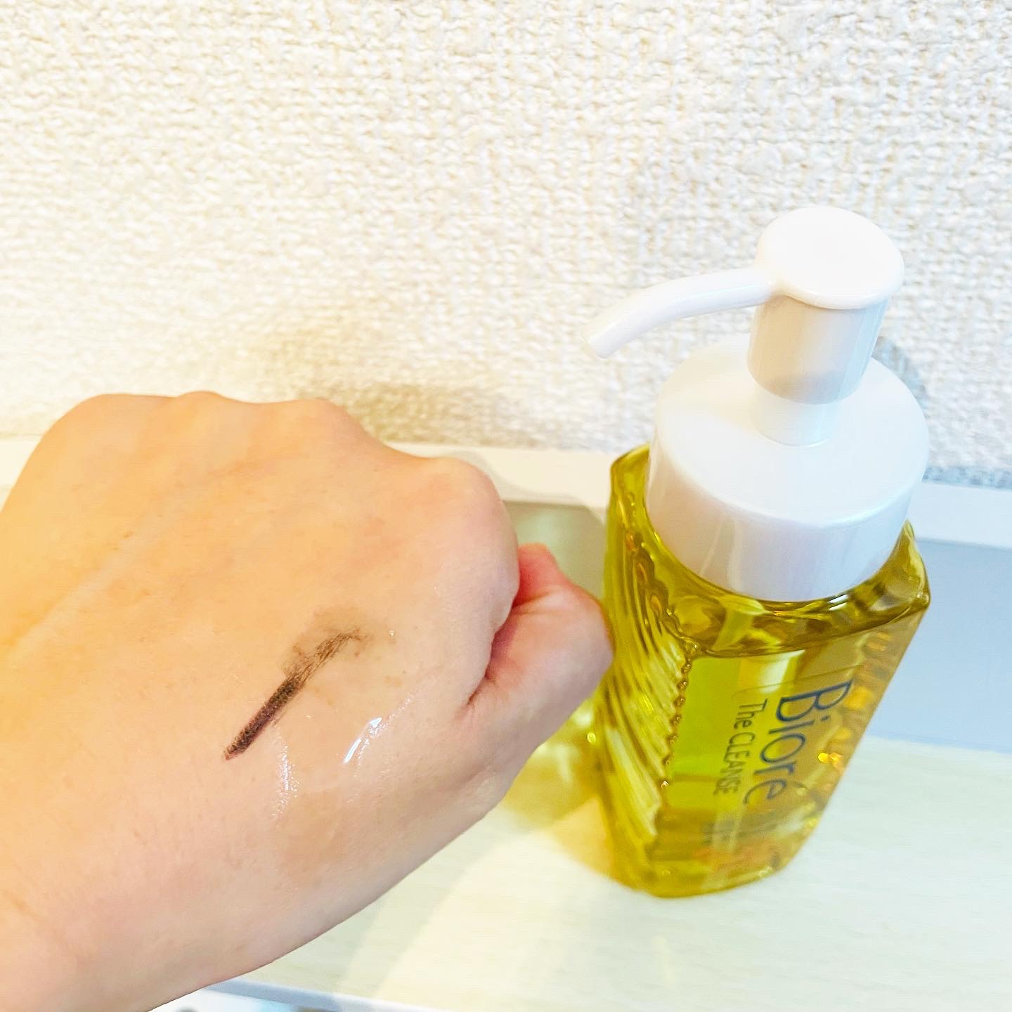 The クレンズ オイルメイク落とし/ビオレ/オイルクレンジングを使ったクチコミ（3枚目）