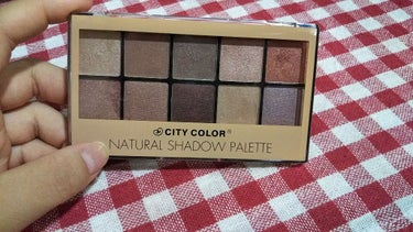 NATURAL SHADOW PALETTE/CITY COLOR/アイシャドウパレットを使ったクチコミ（3枚目）