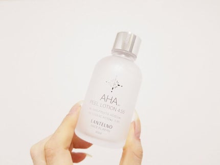AHA4.55%配合AHAピールローション/LANTELNO/化粧水を使ったクチコミ(1枚目)