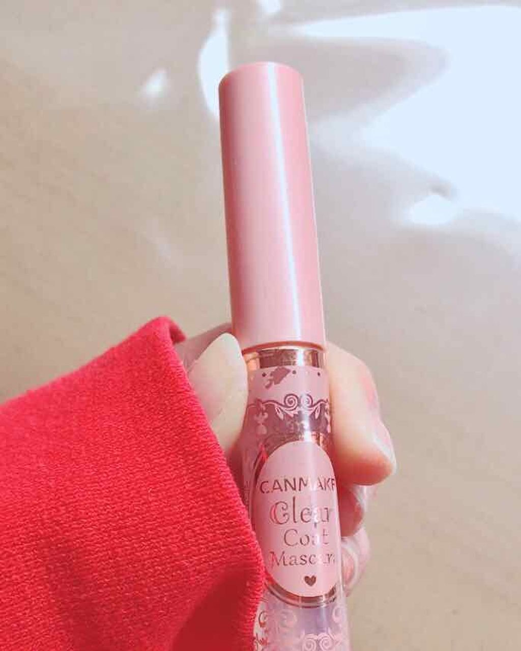 クリアコートマスカラ/キャンメイク/マスカラトップコートを使ったクチコミ(1枚目)