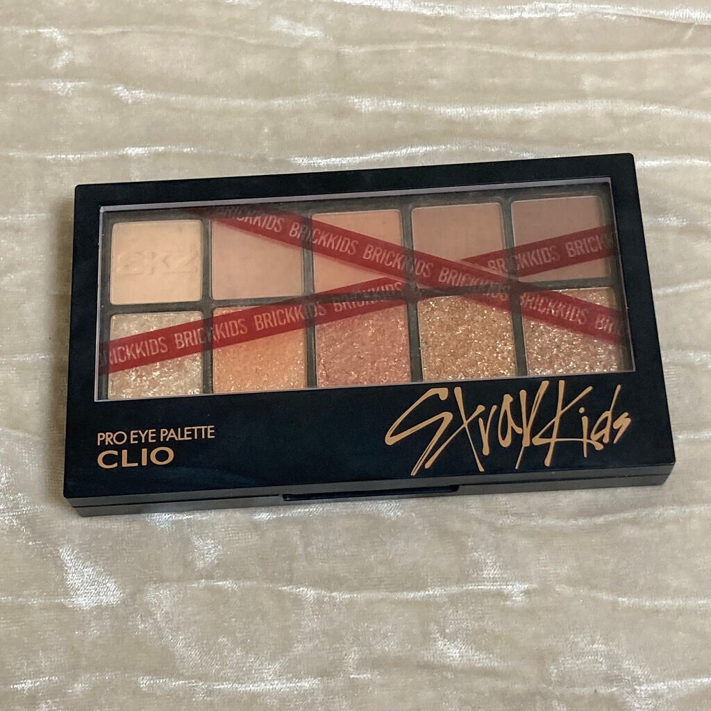 straykids限定カラープロアイパレット/CLIO/アイシャドウパレットを使ったクチコミ(1枚目)