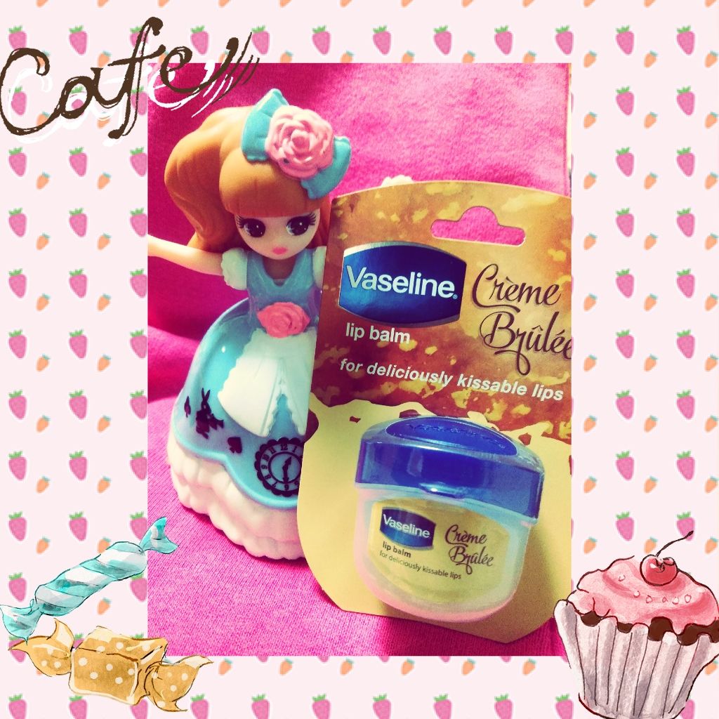 リップ クレームブリュレ/ヴァセリン/リップケアを使ったクチコミ(1枚目)