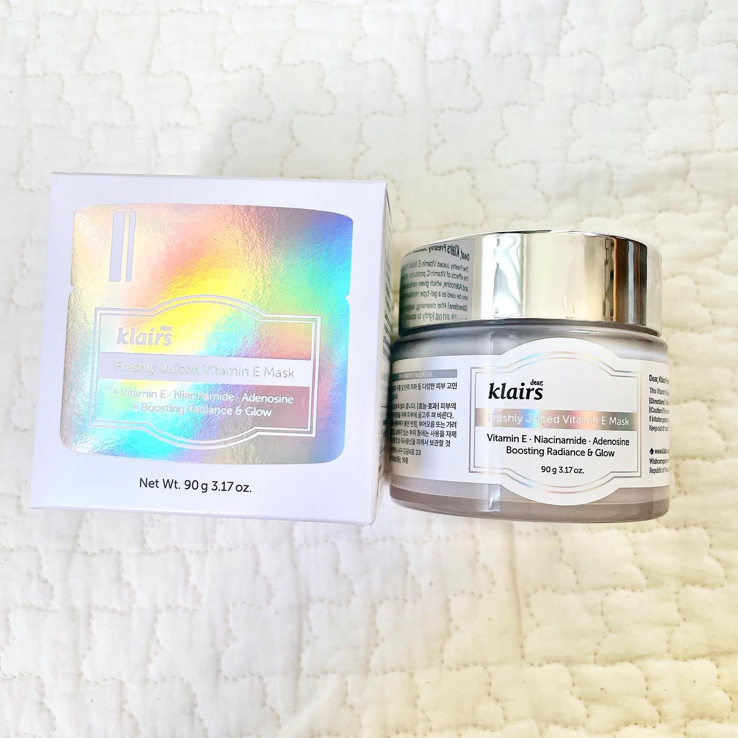 フレッシュリージュースドビタミンEマスク(90g)/Klairs/フェイスクリームを使ったクチコミ（1枚目）
