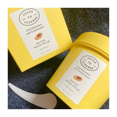 JUICE TO CLEANSE ウォーターウォッシュバームのクチコミ「𖤐´-

JUICE TO CLEANSE
WATER WASH BALM
内容量 : 100.....」（1枚目）