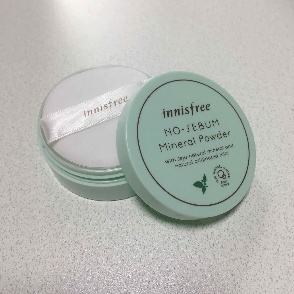 ノーセバム ミネラルパウダー/innisfree/ルースパウダーを使ったクチコミ(1枚目)