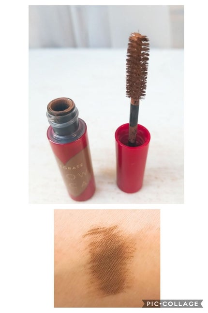 ニュアンスアイブローマスカラ/インテグレート/眉マスカラを使ったクチコミ(2枚目)