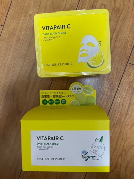 ビタペアCデイリーシートマスク/ネイチャーリパブリック/シートマスク・パックを使ったクチコミ(1枚目)