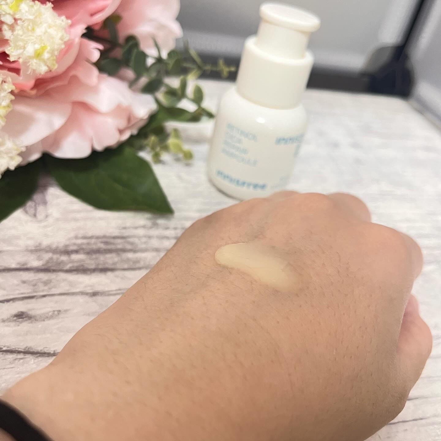 レチノール　シカ　リペア　セラム/innisfree/美容液を使ったクチコミ（3枚目）