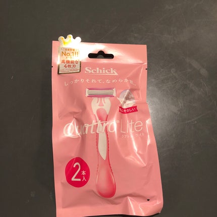 クアトロライト 敏感肌用 (2本入)/シック/シェーバーを使ったクチコミ(1枚目)