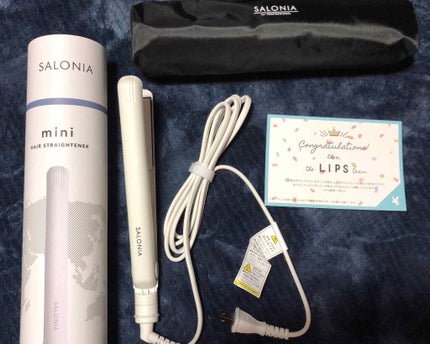 SALONIA ミニストレートヘアアイロン/SALONIA/ストレートアイロンを使ったクチコミ(1枚目)