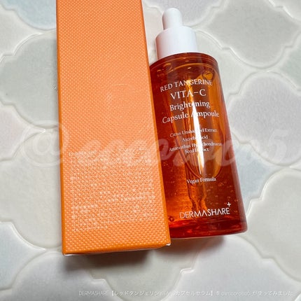レッドタンジェリンVITA-Cカプセルセラム/DERMASHARE/美容液を使ったクチコミ(8枚目)