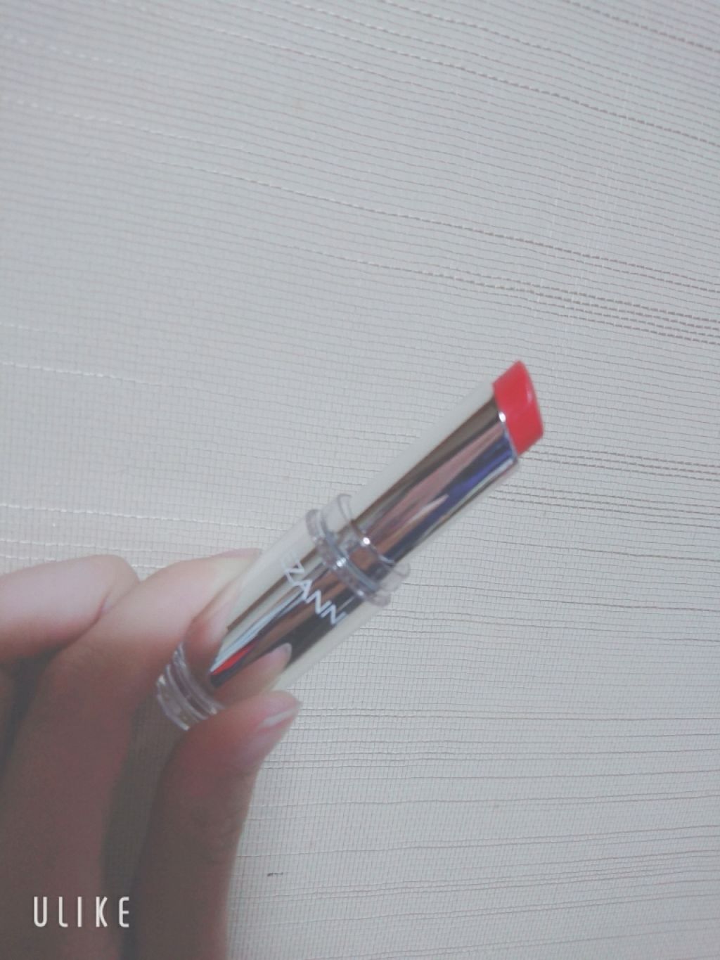 ラスティンググロスリップ/CEZANNE/口紅を使ったクチコミ(2枚目)