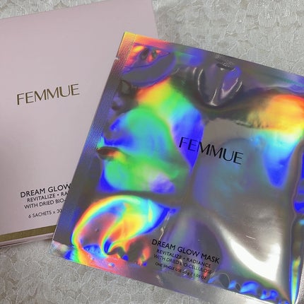 ドリームグロウマスク RR(透明感・キメ)/FEMMUE/シートマスク・パックを使ったクチコミ(1枚目)