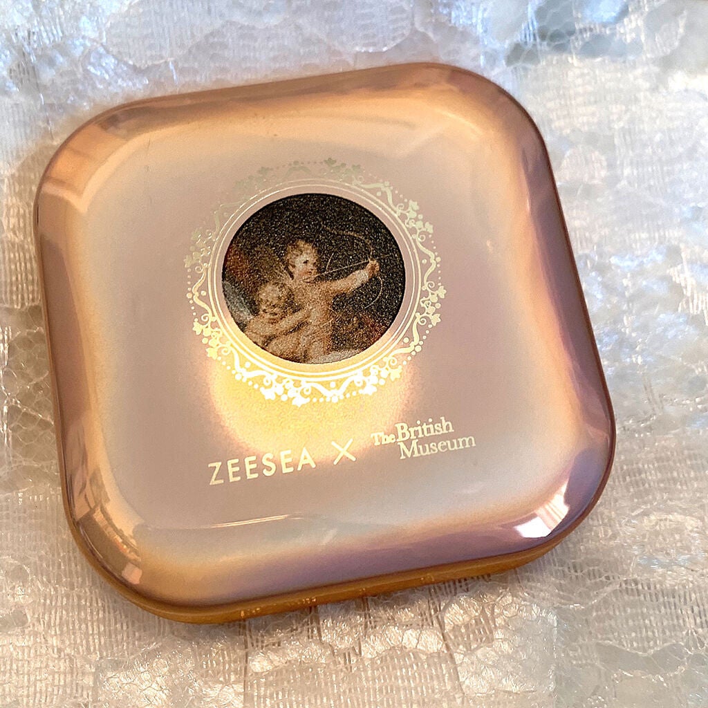 エンジェルキューピッドキスハイライター/ZEESEA/パウダーハイライトを使ったクチコミ(2枚目)
