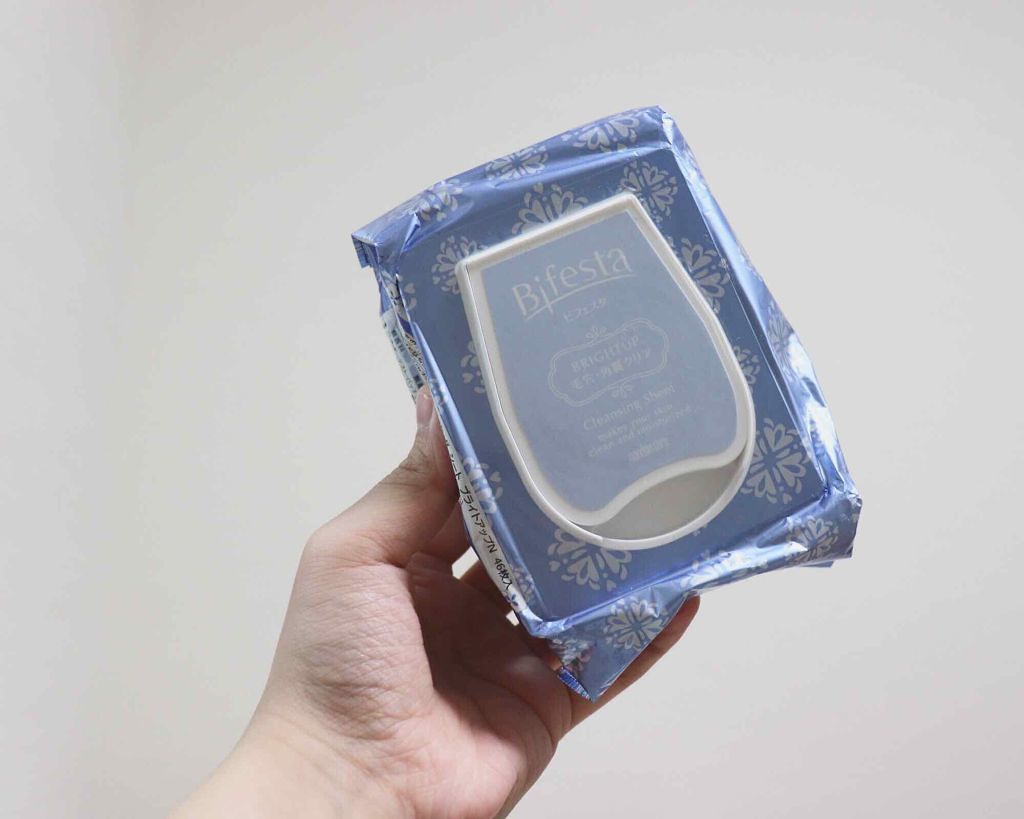 ミセラークレンジングシート ブライトアップ/ビフェスタ/クレンジングシートを使ったクチコミ（1枚目）