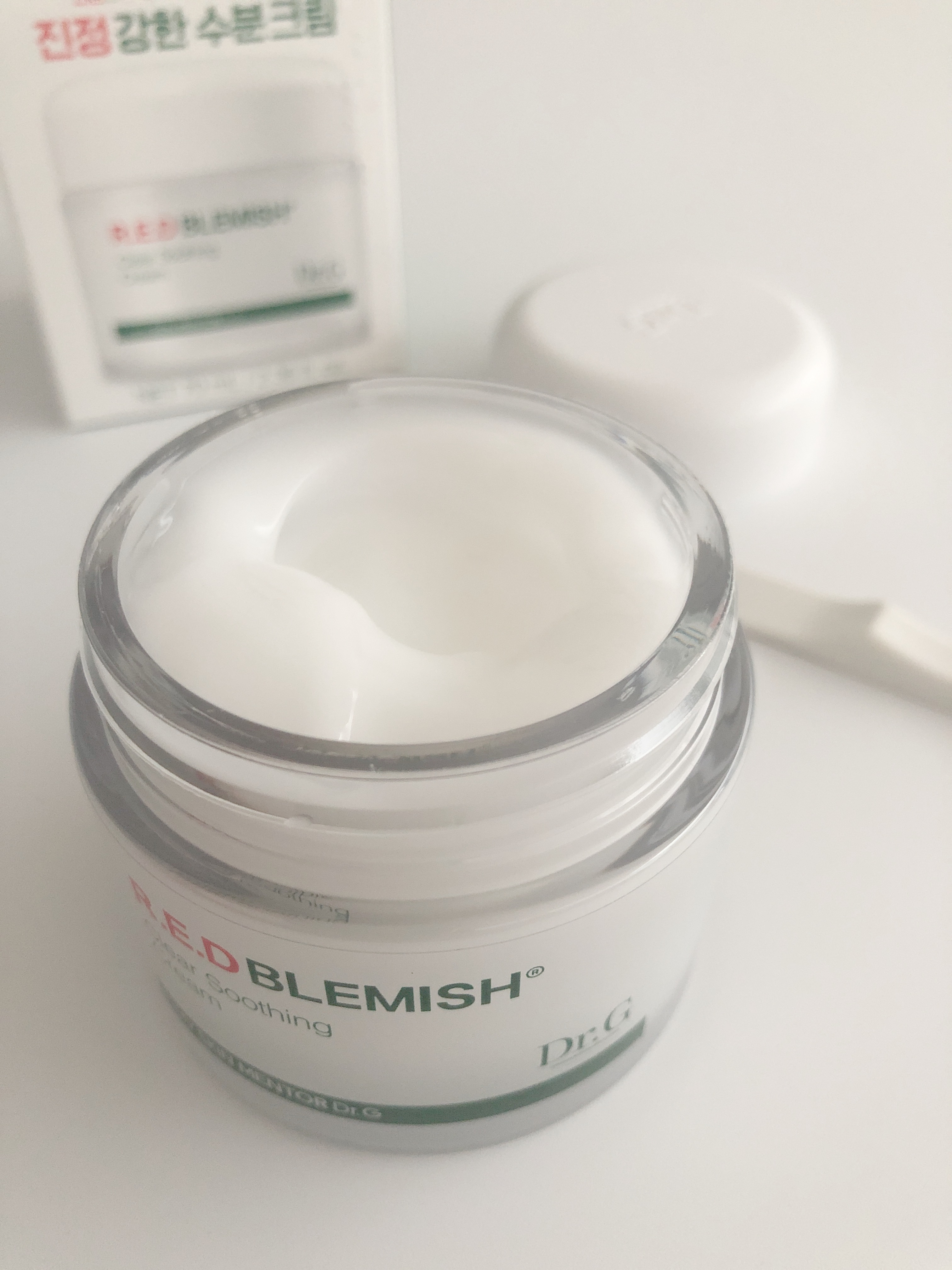 レッドブレミッシュ クリアスージングクリーム/Dr.G/フェイスクリームを使ったクチコミ（3枚目）