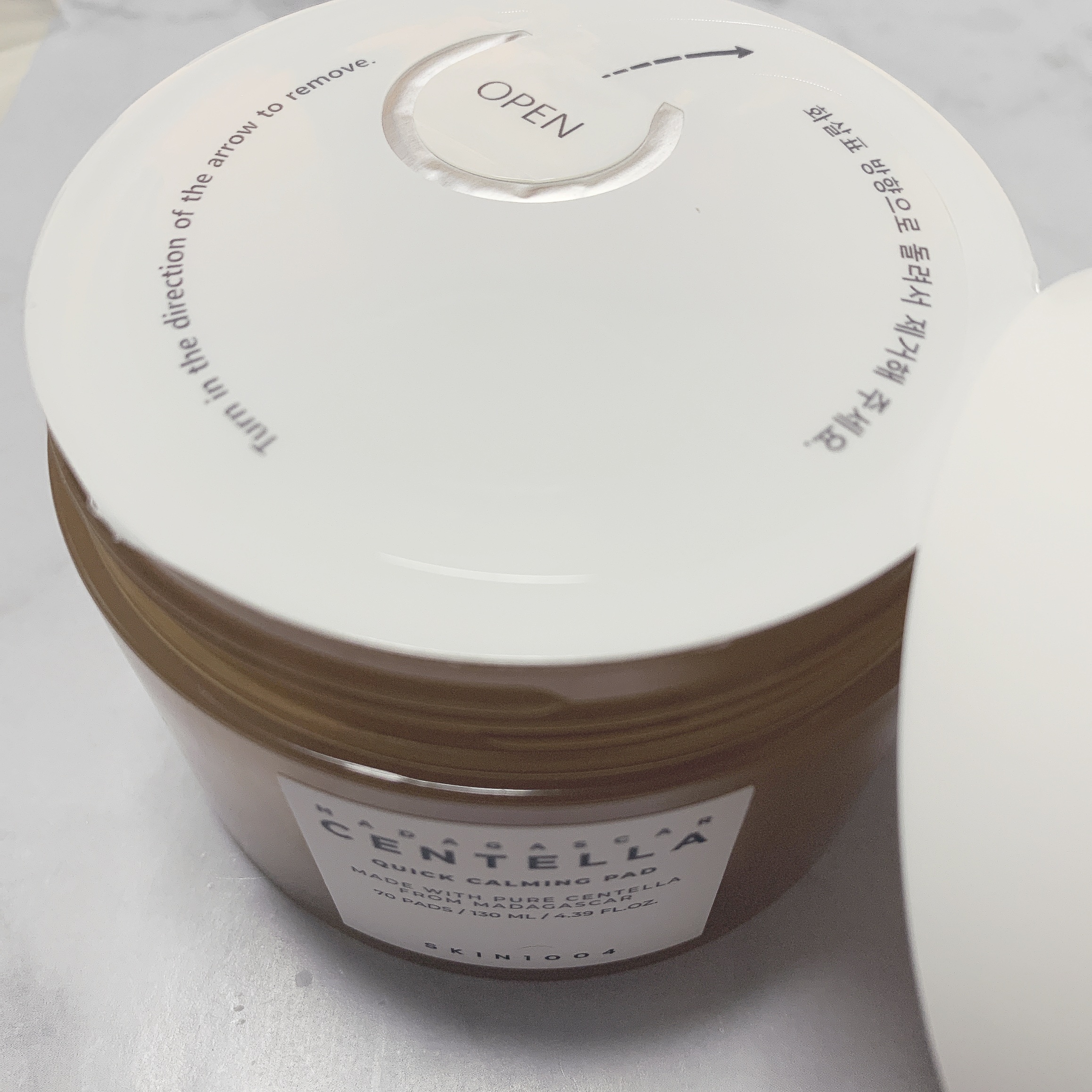 センテラ クイックカーミングパッド/SKIN1004/トナーパッドを使ったクチコミ（2枚目）