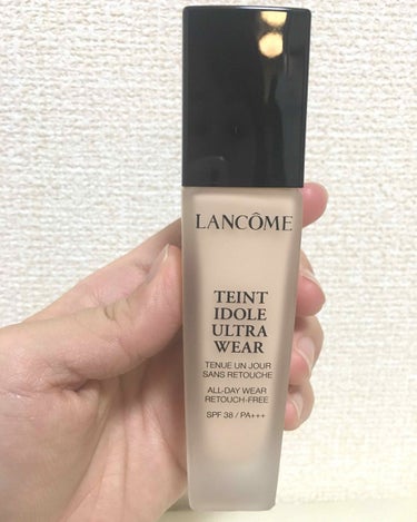 タンイドル ウルトラ ウェア リキッド/LANCOME/リキッドファンデーションを使ったクチコミ（1枚目）