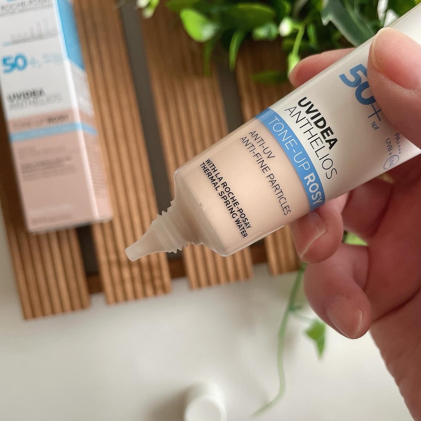 UVイデア XL プロテクショントーンアップ ローズ/ラ ロッシュ ポゼ/日焼け止めクリームを使ったクチコミ(2枚目)