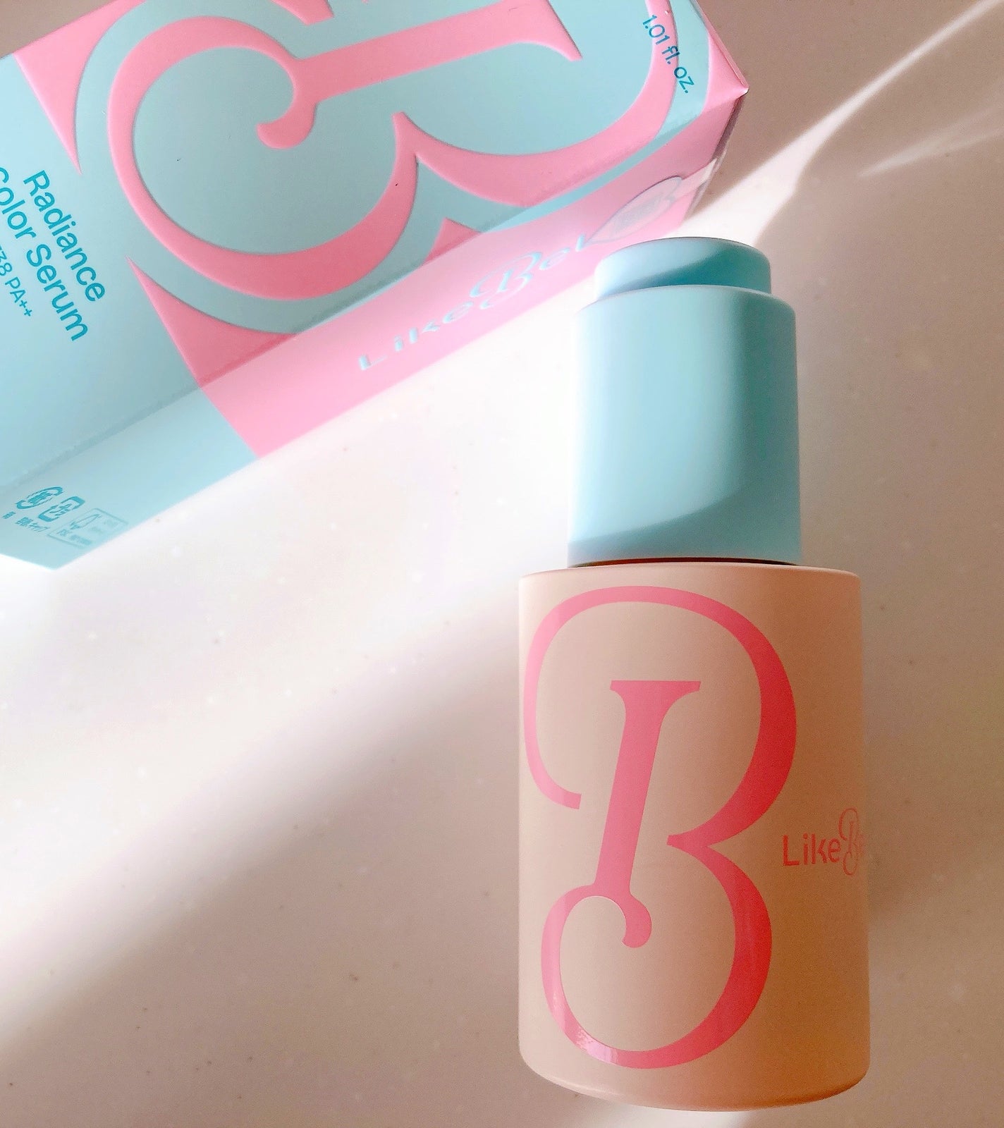 ラディアンスカラーセラム/Likebel/リキッドファンデーションを使ったクチコミ(2枚目)