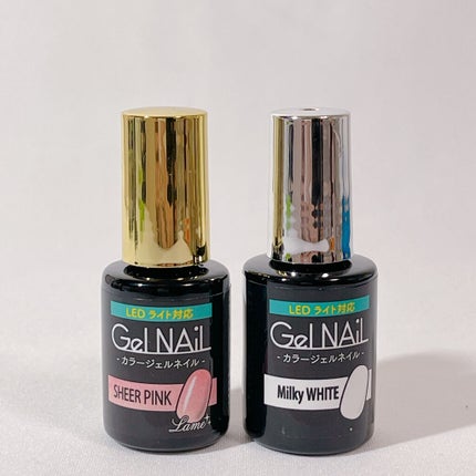 ジェルネイル(ライト対応)/セリア/ジェルネイルを使ったクチコミ(4枚目)