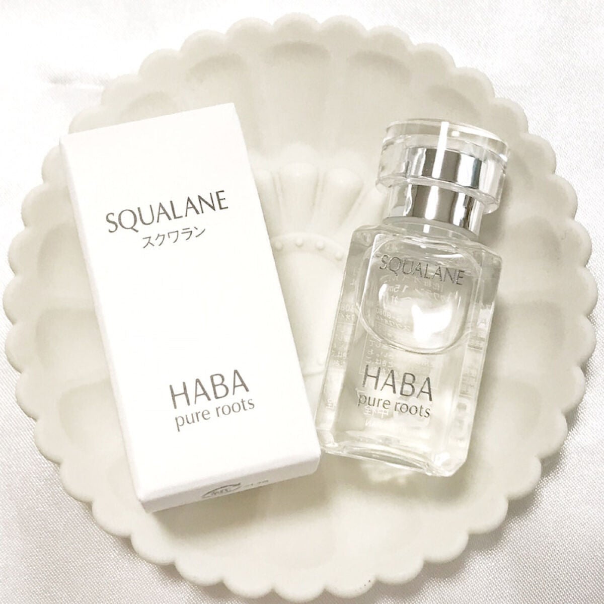 高品位「スクワラン」/HABA/フェイスオイルを使ったクチコミ(4枚目)