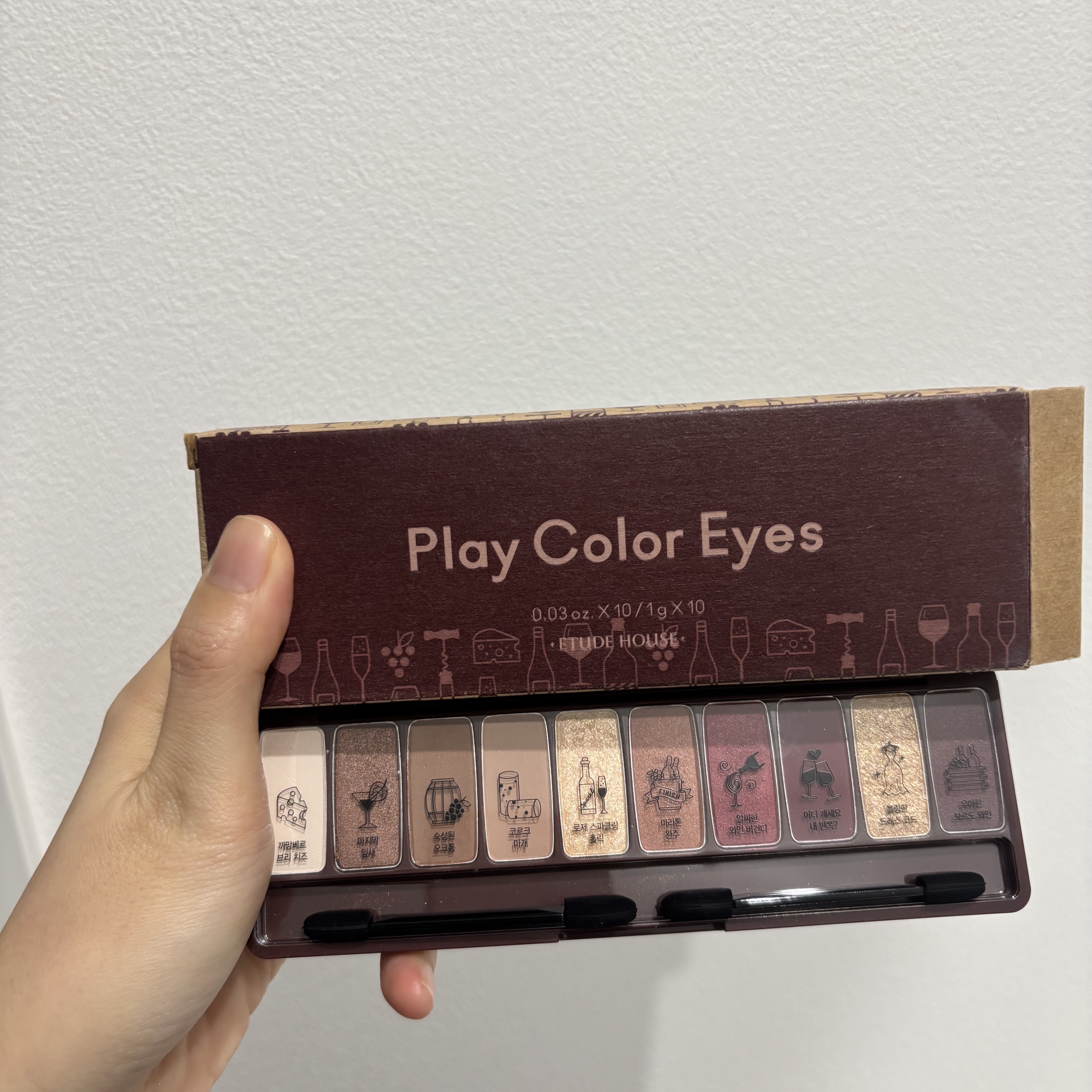 プレイカラー アイシャドウ/ETUDE/アイシャドウパレットを使ったクチコミ（1枚目）