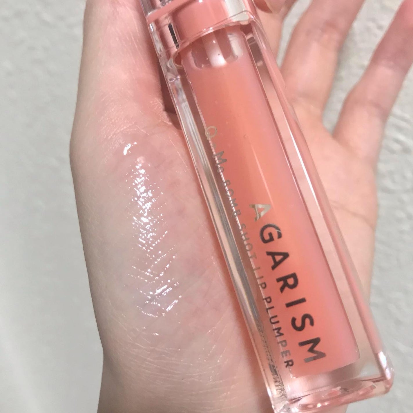 キューミ―ボムショットリッププランパー/AGARISM/リッププランパーを使ったクチコミ(4枚目)