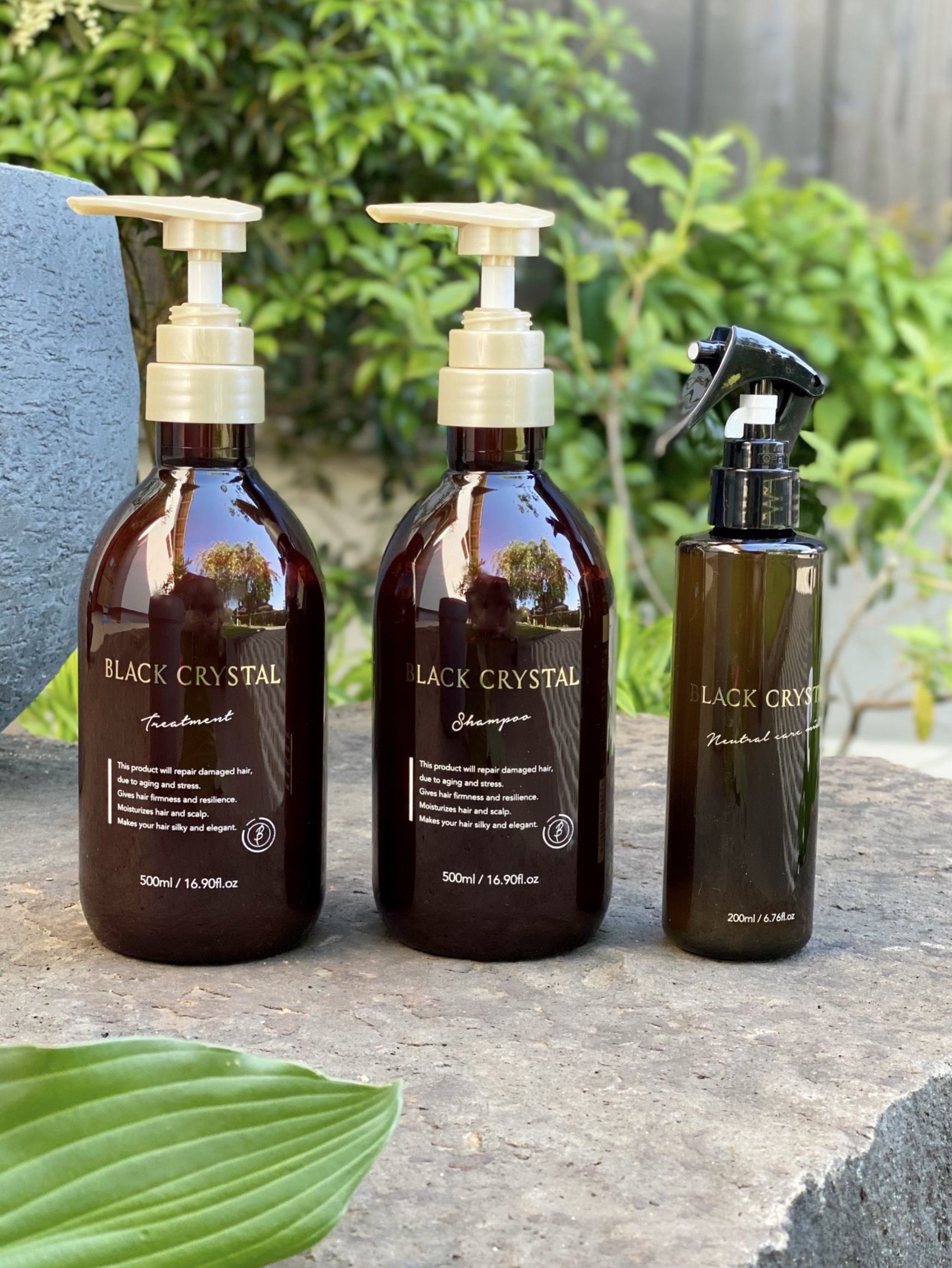 ブラッククリスタル シャンプー ＆ トリートメント/BLACK CRYSTAL/サロンシャンプーを使ったクチコミ（1枚目）