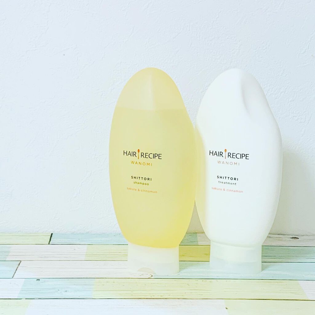 しっとり シャンプー／トリートメント/WANOMI/シャンプー・コンディショナーを使ったクチコミ（1枚目）