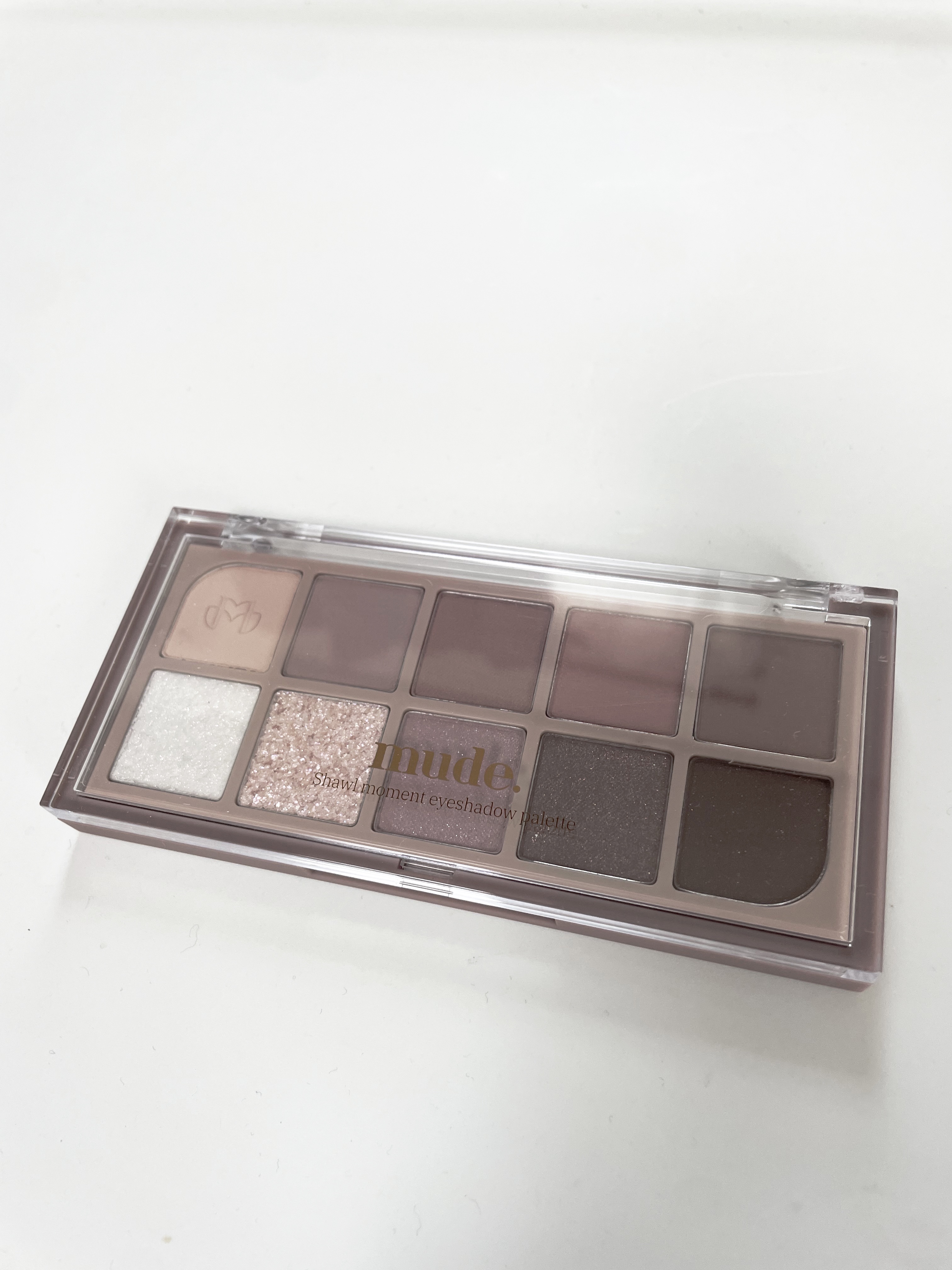 MDショールモーメント アイシャドウパレット/mude./アイシャドウパレットを使ったクチコミ（1枚目）