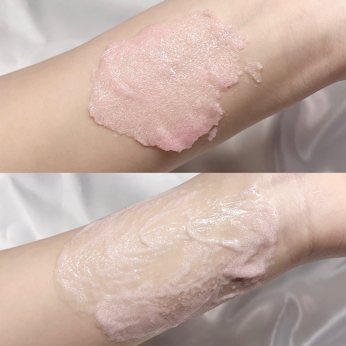 Q+Me スウィート ボム タラソ スクラブ/AGARISM/バスト・ヒップケアを使ったクチコミ(3枚目)