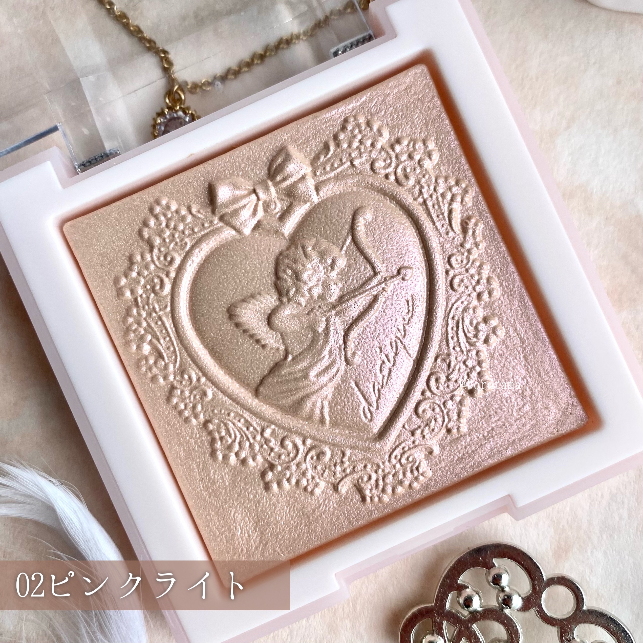 ラックスグロウハイライター/dasique/パウダーハイライトを使ったクチコミ（3枚目）